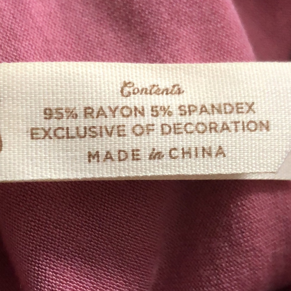 Matilda Jane Rose Pink Sharkbite Dolman Sleeves Tunic size Medium Pink Power BC - Picture 10 of 10